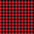 Tricoline natal xadrez vermelho e preto 50x150cm - Un - Imagem 2