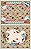 Tricoline digital painel jogo americano cupcakes 50x150cm - Un - Imagem 1