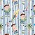 Tricoline digital meninos na praia 50x150cm - Un - Imagem 1