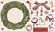 Tricoline digital painel guirlanda natal 50x83cm - Un - Imagem 1