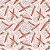 Tricoline digital mini cenouras fundo rosa 50x150cm - Un - Imagem 1