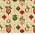 Tricoline estampado enfeites de natal fundo bege 50x150cm - Un - Imagem 2