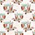 Tricoline digital utensilios vintage creme 50x150cm - Un - Imagem 1