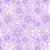 Tricoline floral doodle lilás 50x150cm - Un - Imagem 1