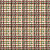 Tricoline digital xadrez bege amizade verdadeira 50x150cm - Un - Imagem 1