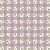 Tricoline mini daisy no xadrez rose 50x150cm - Un - Imagem 1