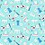Tricoline digital dentinhos 50x150cm - Un - Imagem 1