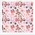 Tricoline digital brinquedos rosas 50x150cm - Un - Imagem 1