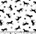 Tricoline cavalos fundo branco 50x150cm - Un - Imagem 1