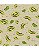 Tricoline estampado kiwi bege 50x150cm - Un - Imagem 1