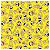 Tecido Tricoline 100% Algodão Turma da Monica 50x150cm - Magali fundo Amarelo - Imagem 1