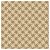 Tecido Tricoline 100% Algodão Quadradinhos 50x150cm - Caramelo - Imagem 1