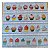 Tricoline 100% algodão barrados 50x148cm c/ 11 faixas - Cupcakes fundo azul e rosa - Imagem 2