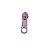 Cursor para Zíper nº5 – Modelo Simples – Rosa Bebê - Imagem 1