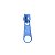 Cursor para Zíper nº5 – Modelo Simples – Azul Bic - Imagem 1