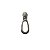 Cursor para Zíper nº5 – Modelo Gota – Cinza - Imagem 1