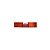 Fita Cetim Circulo 22mm x 10m N.05 Tangerina - Un - Imagem 1