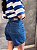 Short Mom Jeans NOVO Azul Intenso - Imagem 9