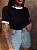 T-shirt ribana bicolor - Imagem 8