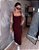 Vestido Midi canelado PAOLA - Imagem 8