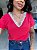 BLUSA GOLA V RENDA CHANTILLY - Imagem 7