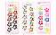 PRESILHAS TIK TAK ESTRELAS - KIT COM 5 PARES - Imagem 1