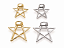 PRENDEDOR DE METAL ESTRELA - Imagem 1