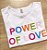 T-shirt power of love - Imagem 1