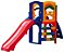 Playground Infantil Premium Prata com Escorregador - Freso - Imagem 5
