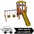 Playground Infantil Casa da Árvore Dinoplay com Balanço Bebê - Freso - Imagem 1