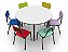 Conjunto Escolar Infantil Mesa Redonda com 6 Cadeiras - Imagem 2