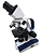 Microscópio Biológico Binocular c/ Dupla Iluminação e Aumento de 40x a 2.000x - Imagem 1