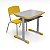 Conjunto Escolar Infantil CJ03 FNDE - Amarelo - Imagem 1