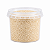 GERGELIM DESCASCADO BRANCO 100G POTE COM TAMPA - Imagem 1
