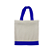 Sacola Ecobag Algodão Bi-color C/Zíper - A=40 X L=40 - Imagem 18