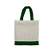 Sacola Ecobag Algodão Bi-color C/Zíper - A=40 X L=40 - Imagem 13