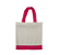 Sacola Ecobag Algodão Bi-color C/Zíper - A=40 X L=40 - Imagem 8
