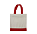 Sacola Ecobag Algodão Bi-color C/Zíper - A=40 X L=40 - Imagem 7