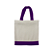 Sacola Ecobag Algodão Bi-color C/Zíper - A=40 X L=40 - Imagem 14