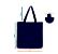 Sacola Ecobag Brim C/zíper L=40 x A=40 - Imagem 1