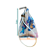 Necessair Triangular estampada - c/zíper A=11,5 X L=25,5 X P=7,5cm - Imagem 2