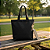 Bolsa Nccv - Modelo Canoa c/ zíper e bolso interno - Imagem 2