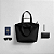 Bolsa Nccv - Modelo Canoa c/ zíper e bolso interno - Imagem 7