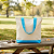 Ecobags Bi-color Em Algodão Cru C/ Zíper - Imagem 3