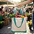 Ecobags Bi-color Em Algodão Cru C/ Zíper - Imagem 4