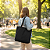 Sacola Ecobag Em Algodão Preto - Linho/Fino - ideal para eventos - Imagem 2