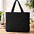 Sacola Ecobag Em Algodão Preto - Linho/Fino - ideal para eventos - Imagem 3