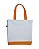 Ecobag Bi-color c/ zíper Para Sublimação - Imagem 1