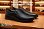 SAPATO SOCIAL MASCULINO EM COURO NATURAL DE CARNEIRO COR PRETO 46101 - Imagem 2