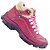 BOTA FEMININA COTURNO ADVENTURE COURO NATURAL COR BORDO A019 - Imagem 4